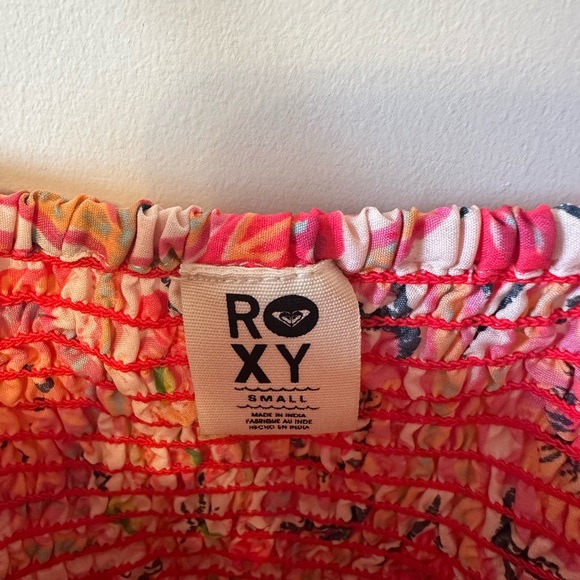 Roxy sunny summer neonwomen dress with adjustsble strap small - Picture 7 of 9